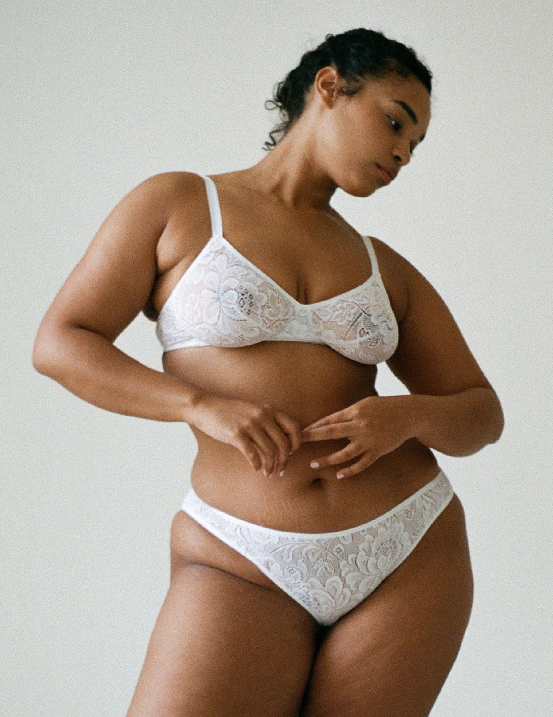 Tris Panty White