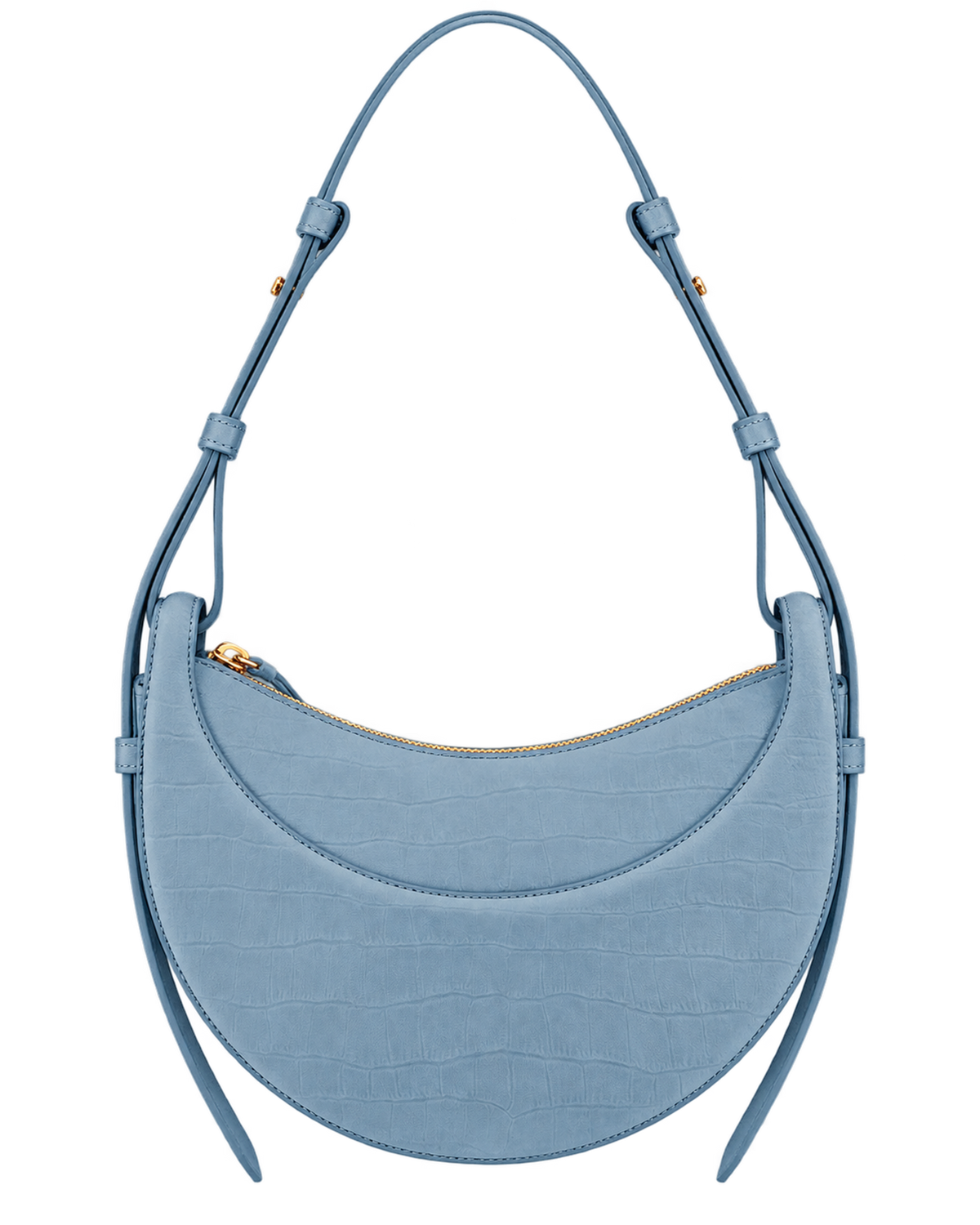 Numéro Dix - Crocodile Nubuck Polar