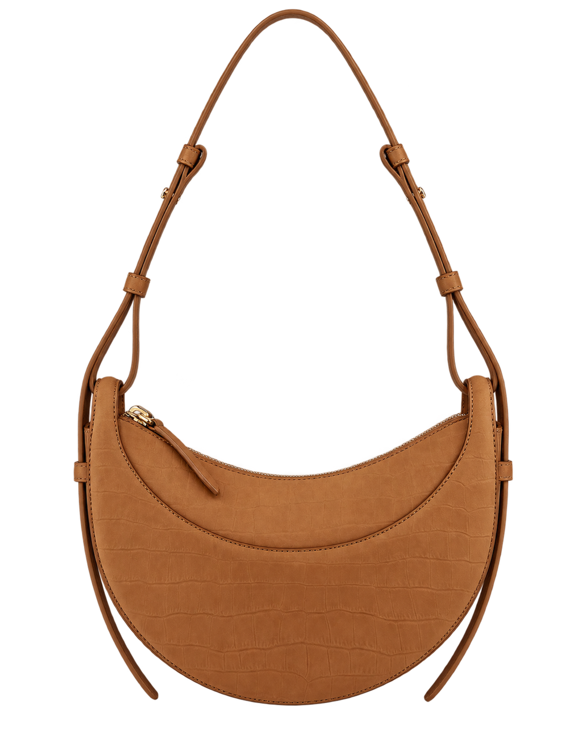 Numéro Dix - Crocodile Nubuck Cinnamon