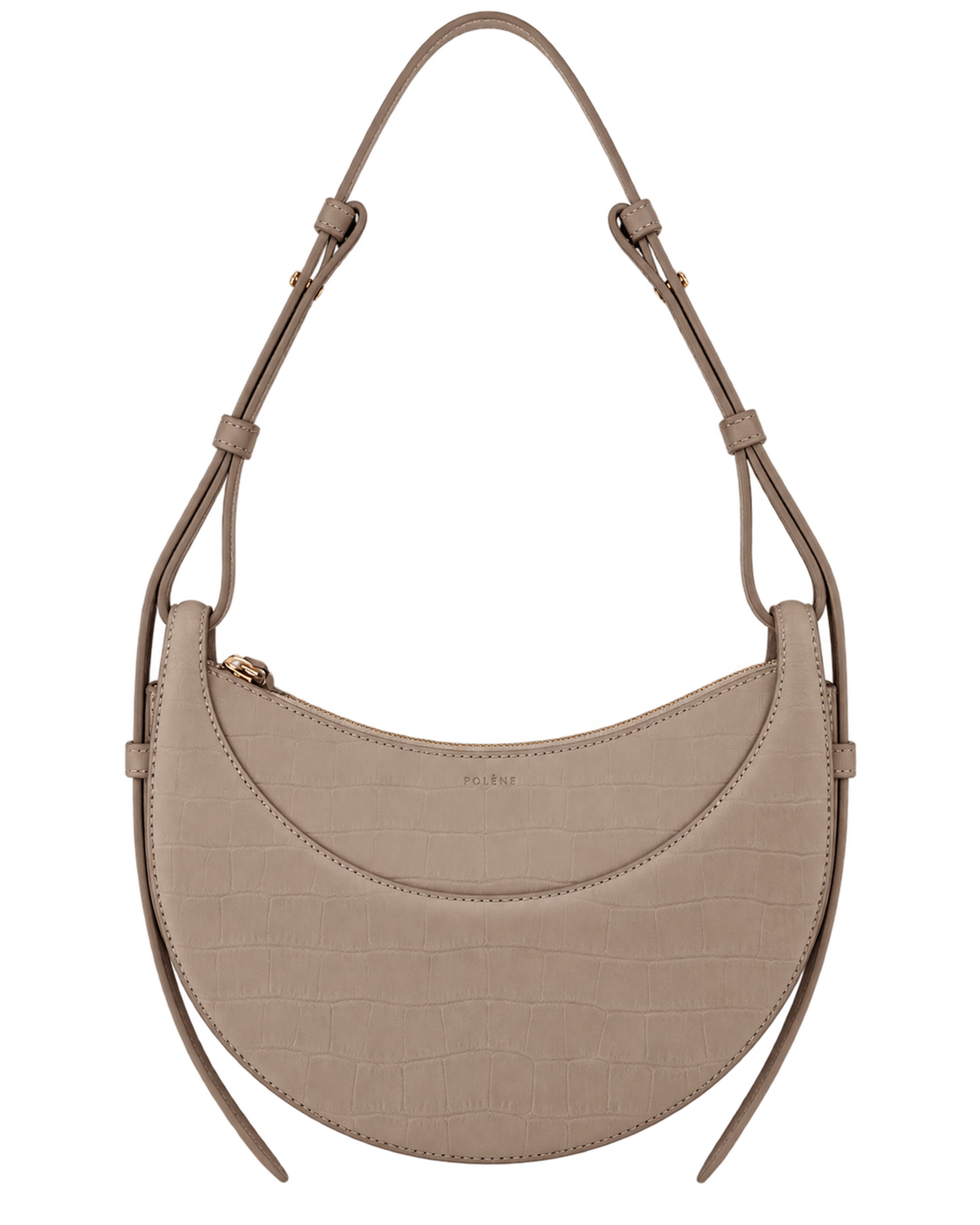 Numéro Dix Edition Crocodile Nubuck Taupe