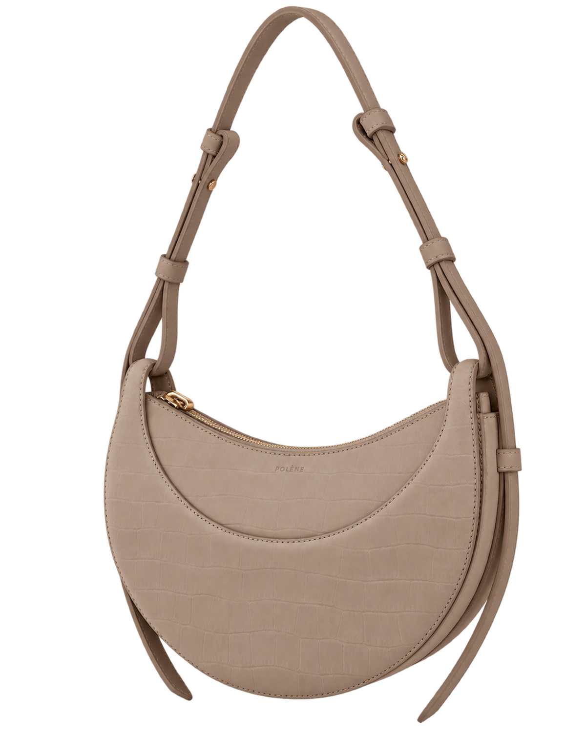 Numéro Dix Edition Crocodile Nubuck Taupe