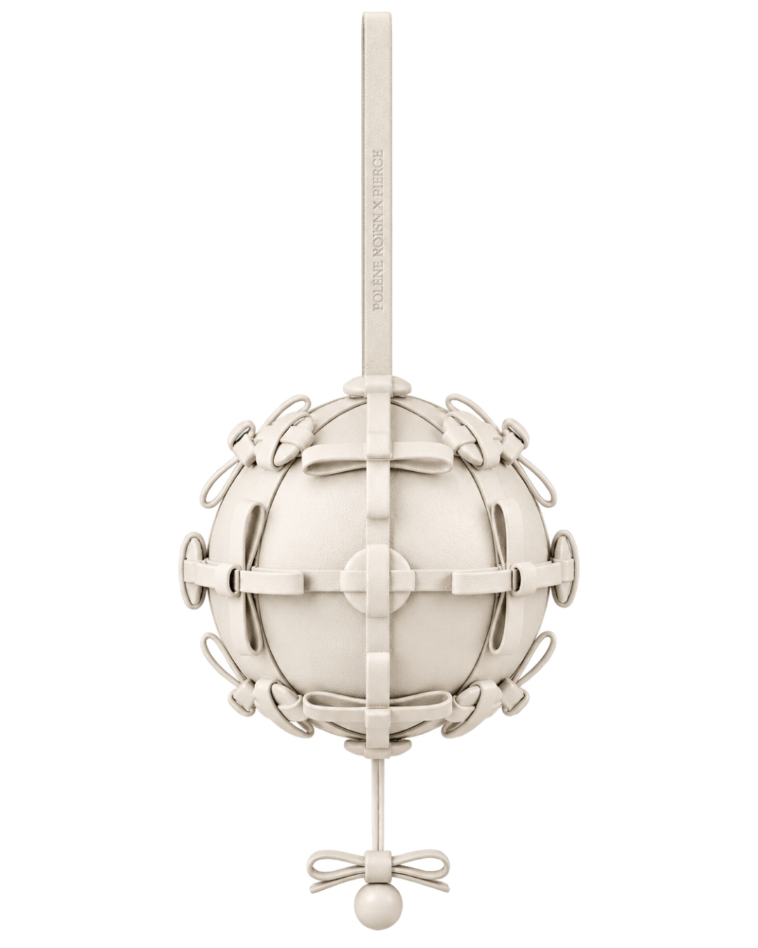 Button Bow Sphere - Porcelain