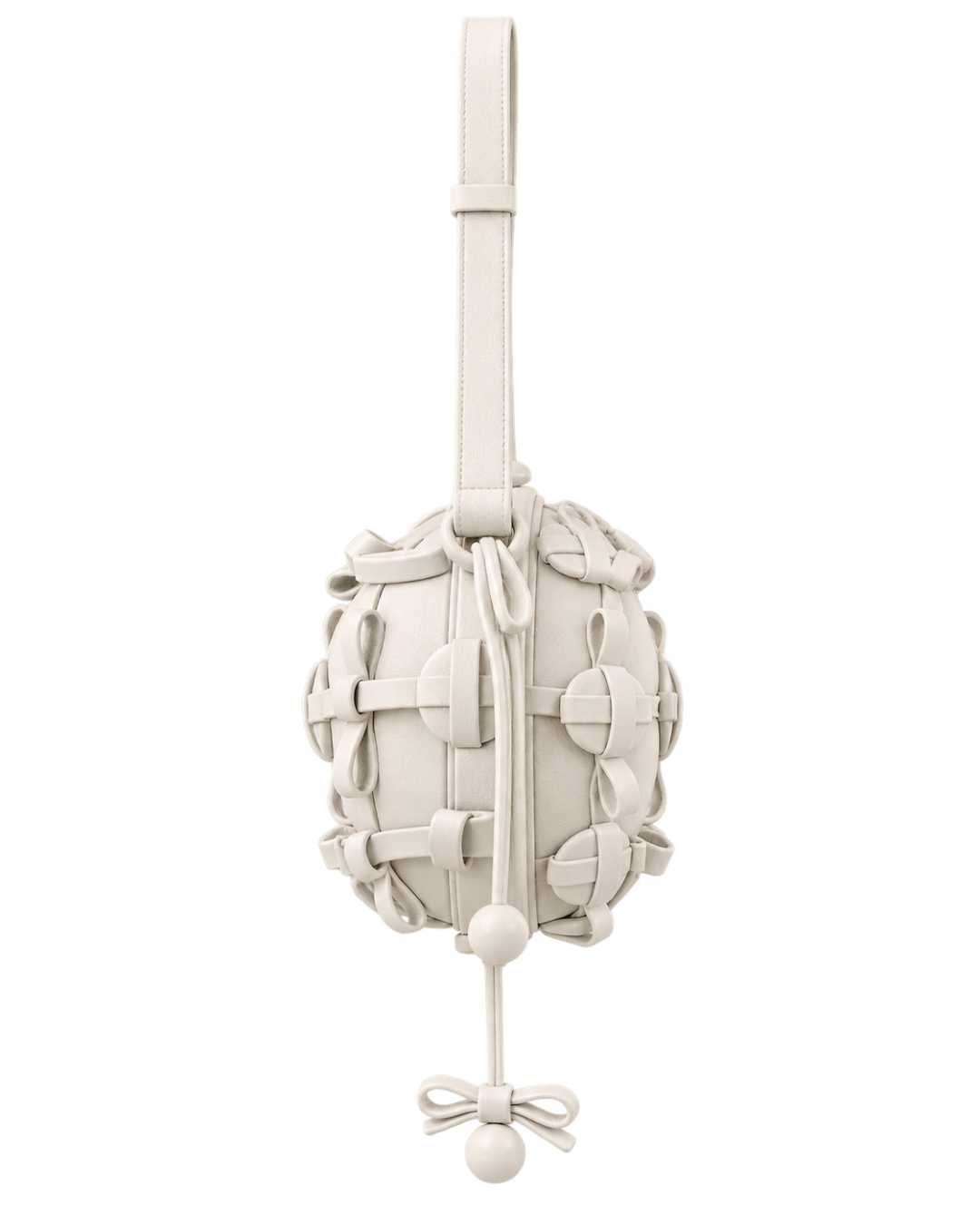 Button Bow Sphere - Porcelain