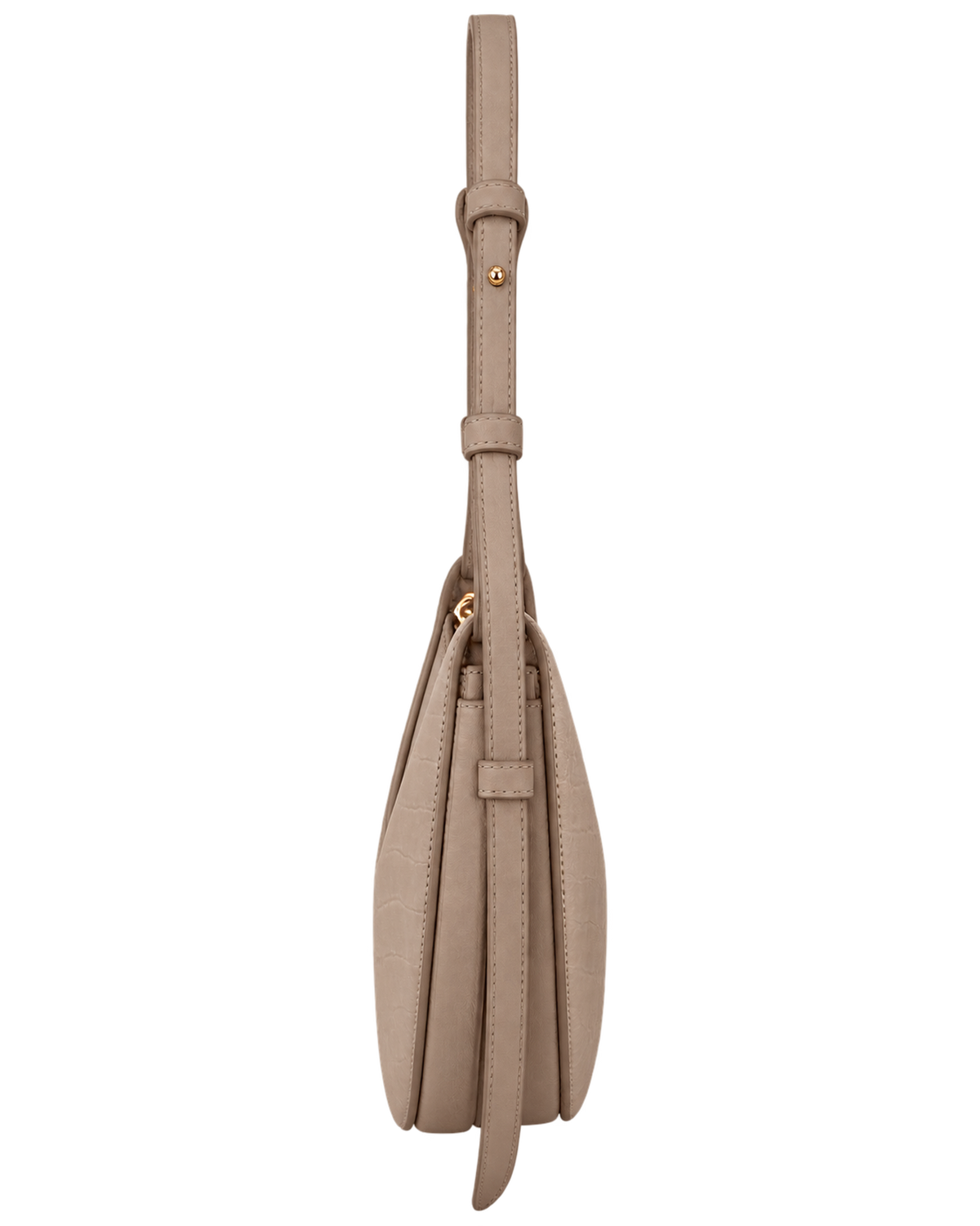 Numéro Dix Edition Crocodile Nubuck Taupe