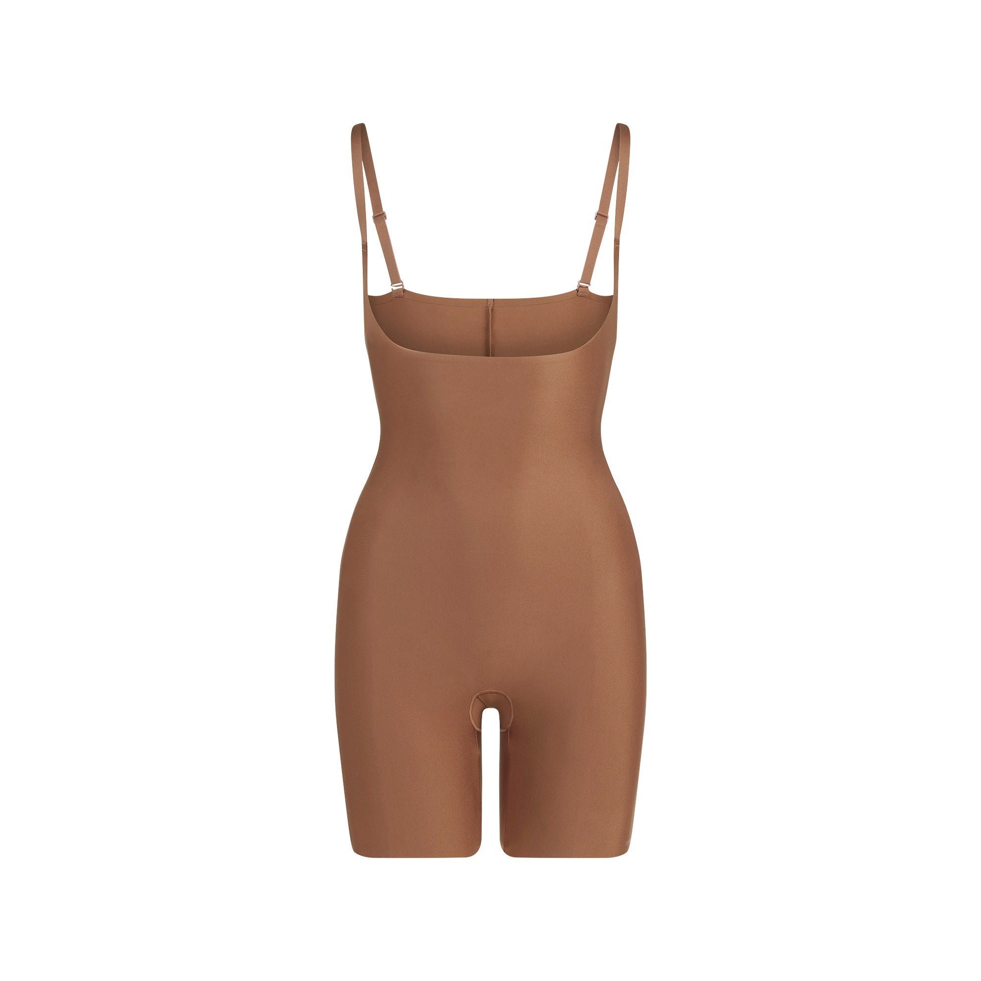Skims Body Core Sculpt Open Bust Mid Thigh Bodysuit