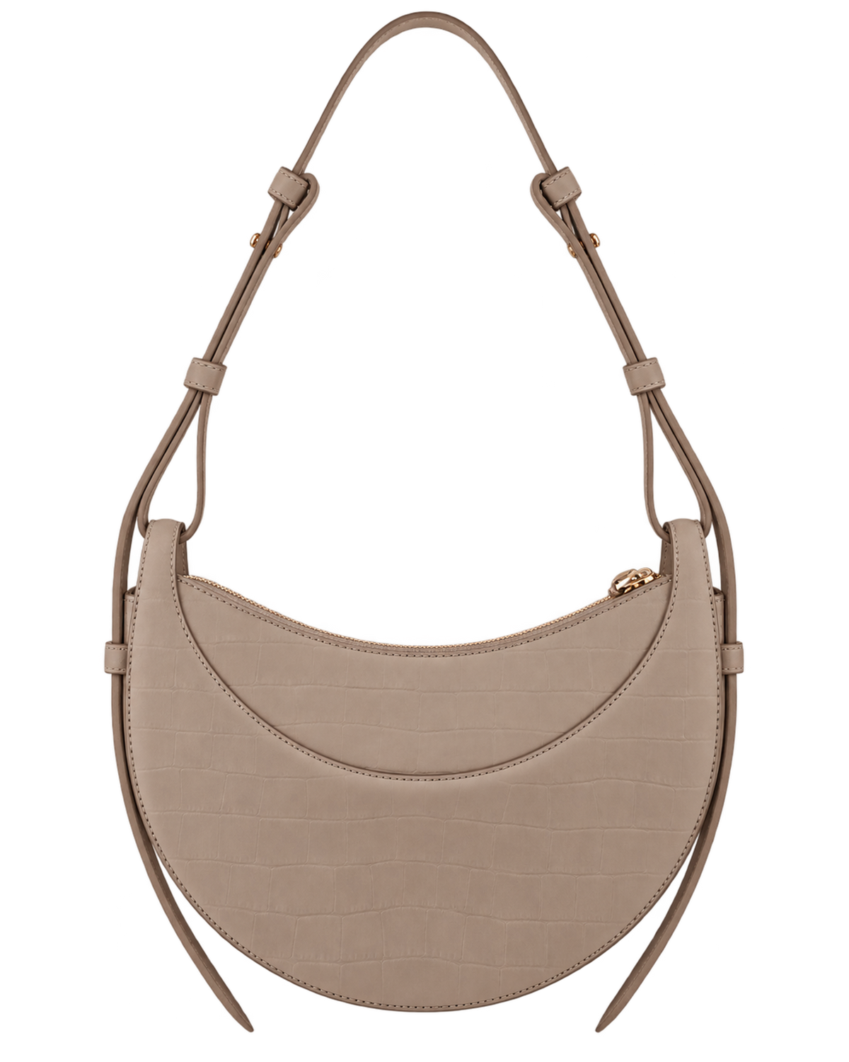 Numéro Dix Edition Crocodile Nubuck Taupe