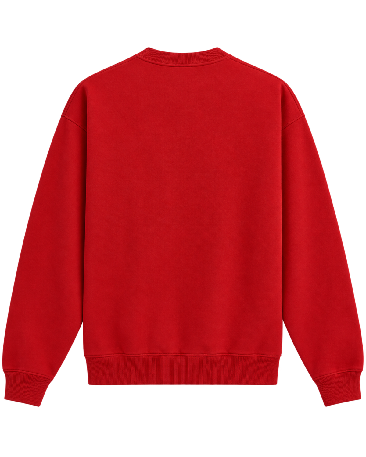 California Emblem Crewneck - Ruby/White