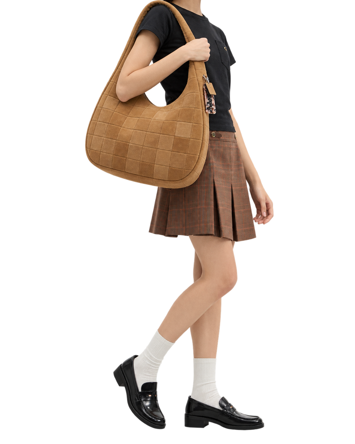 Alter/Ego Large Crescent Shoulder Bag