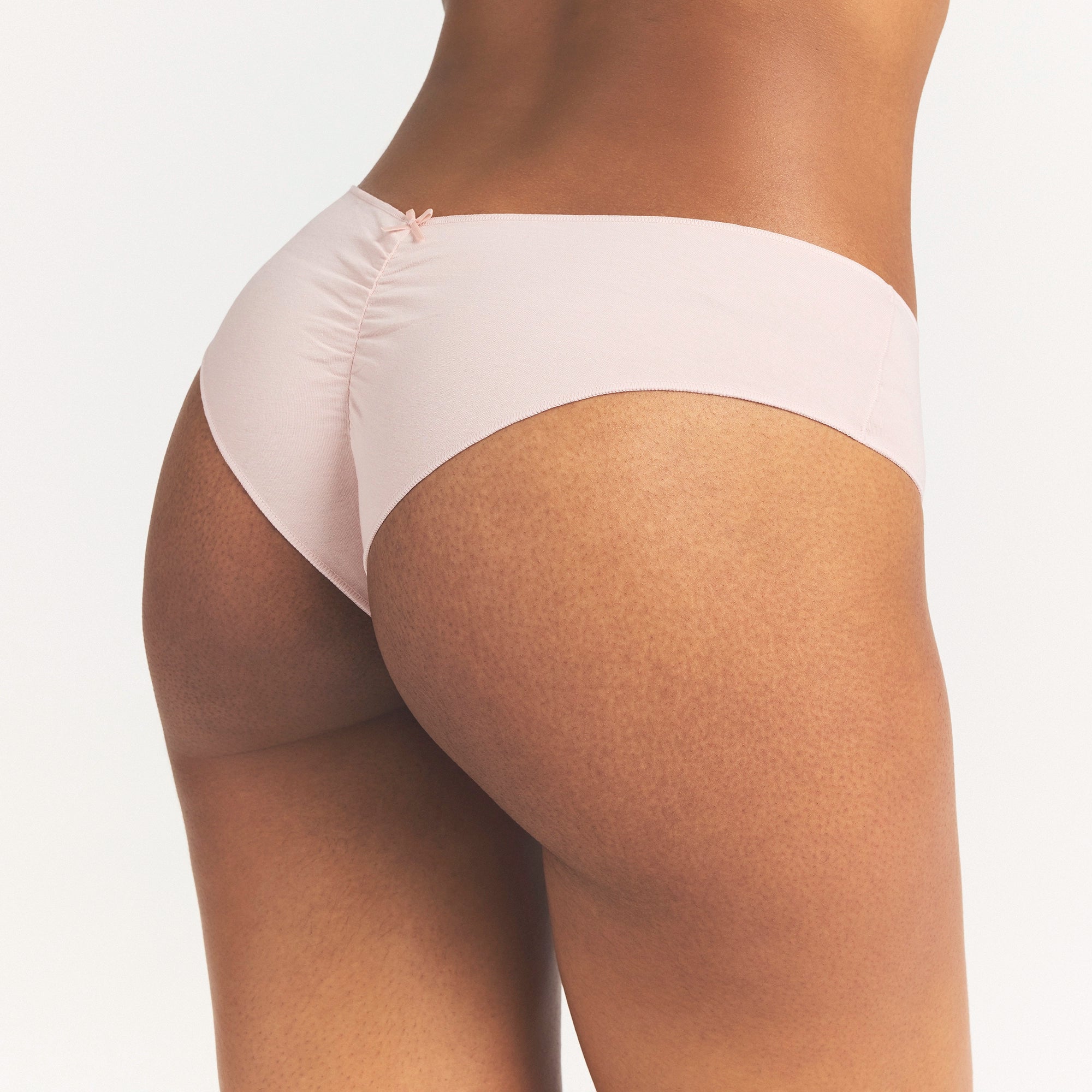 Lightweight Cotton Ruched Back Hipster 10-pack