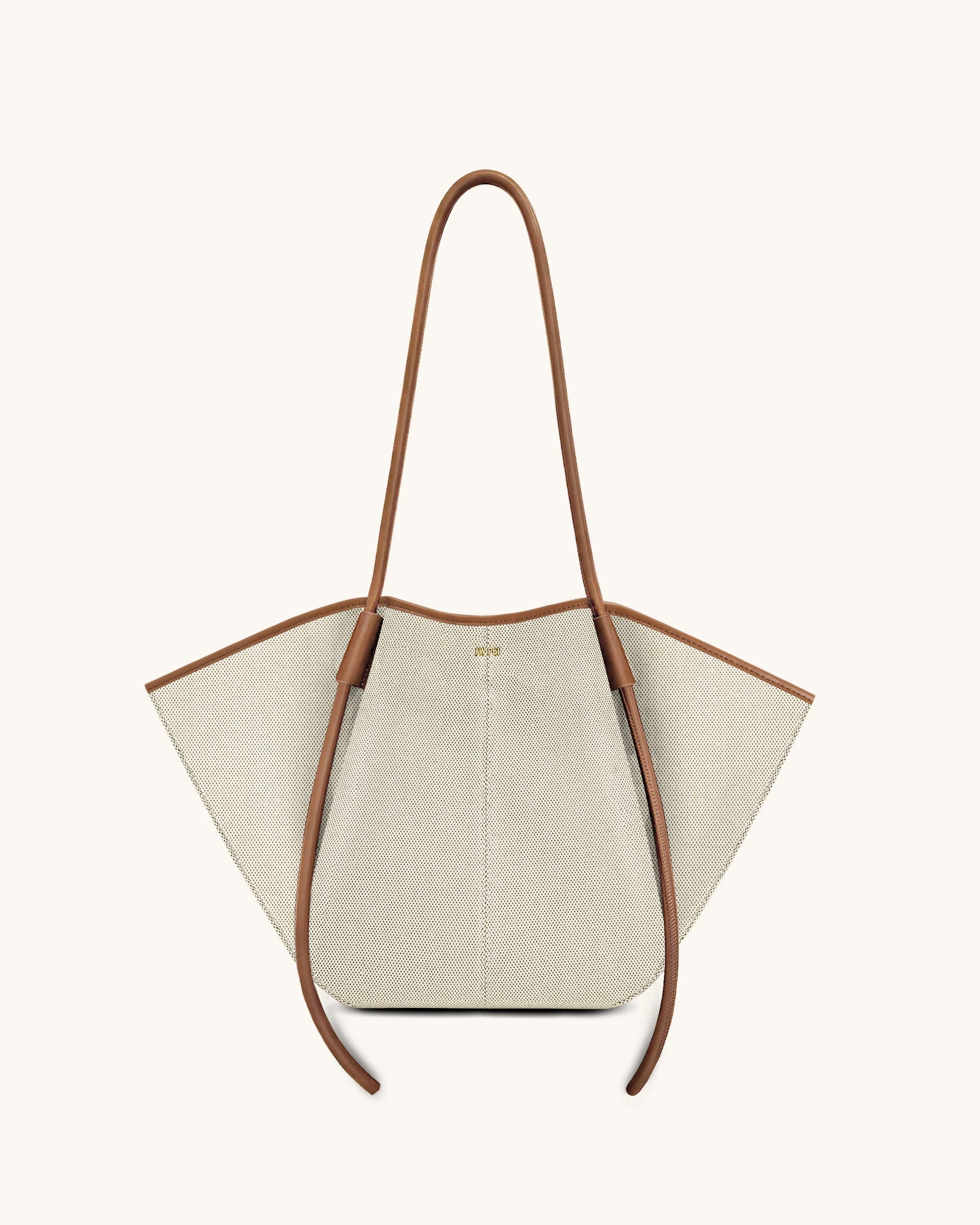 Nala Wide Tote Bag - Clay Brown