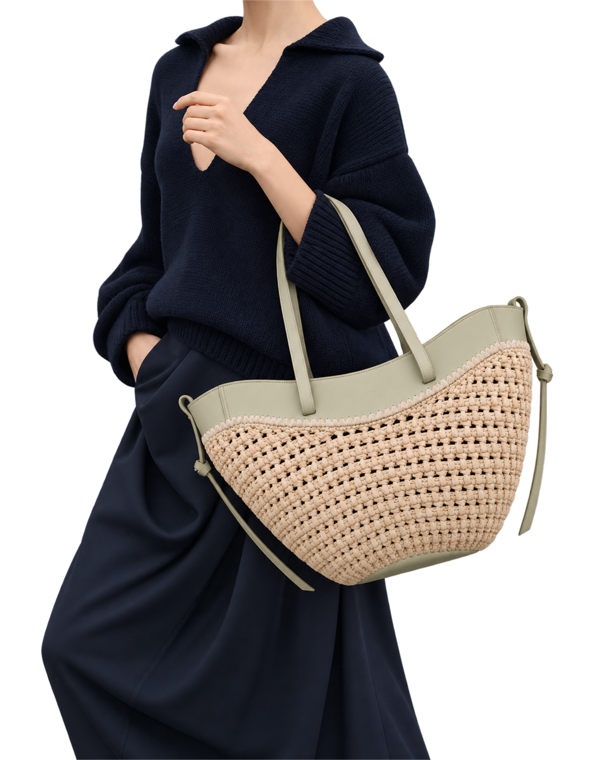 Cyme Edition Raffia Laurel