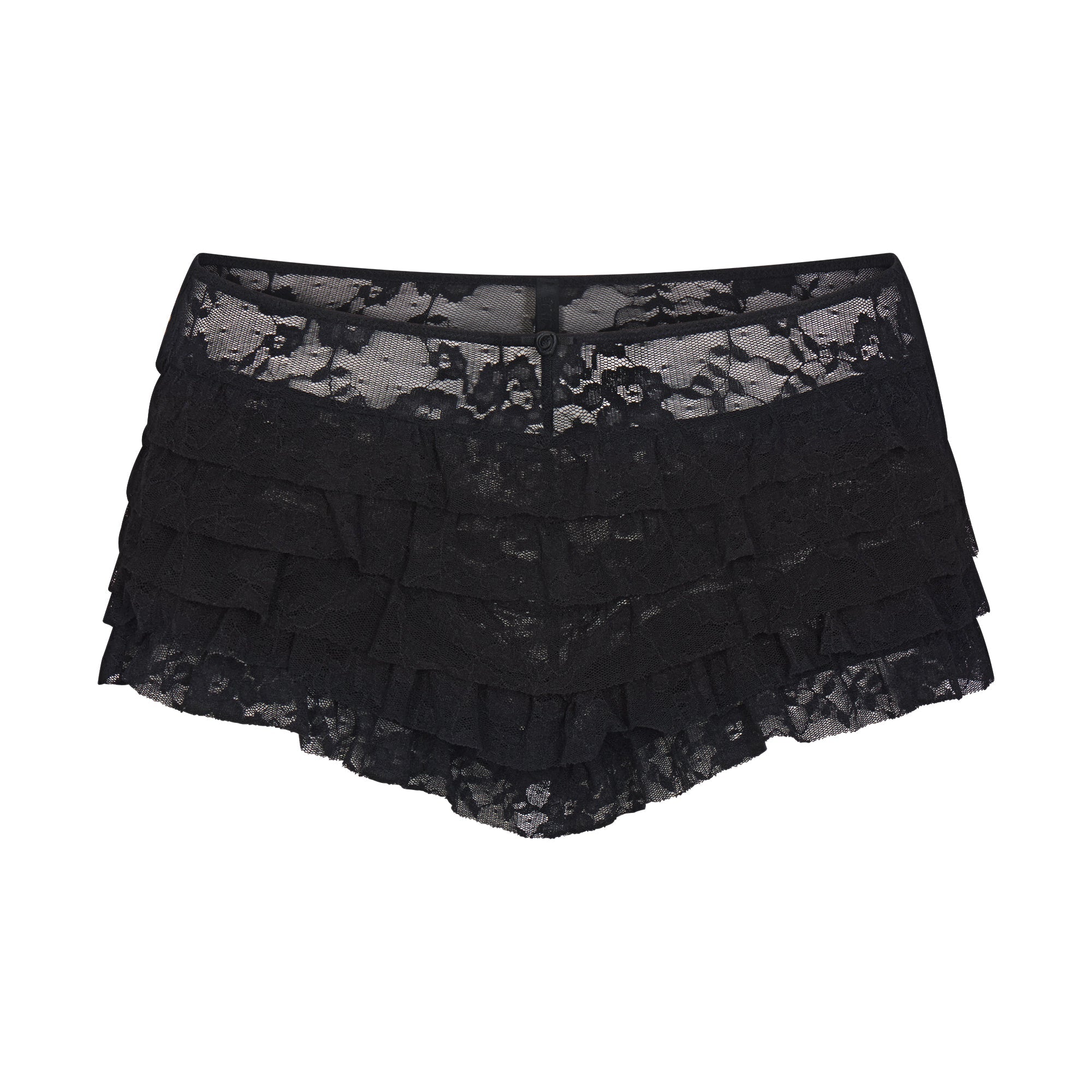Stretch Lace Ruffle Short