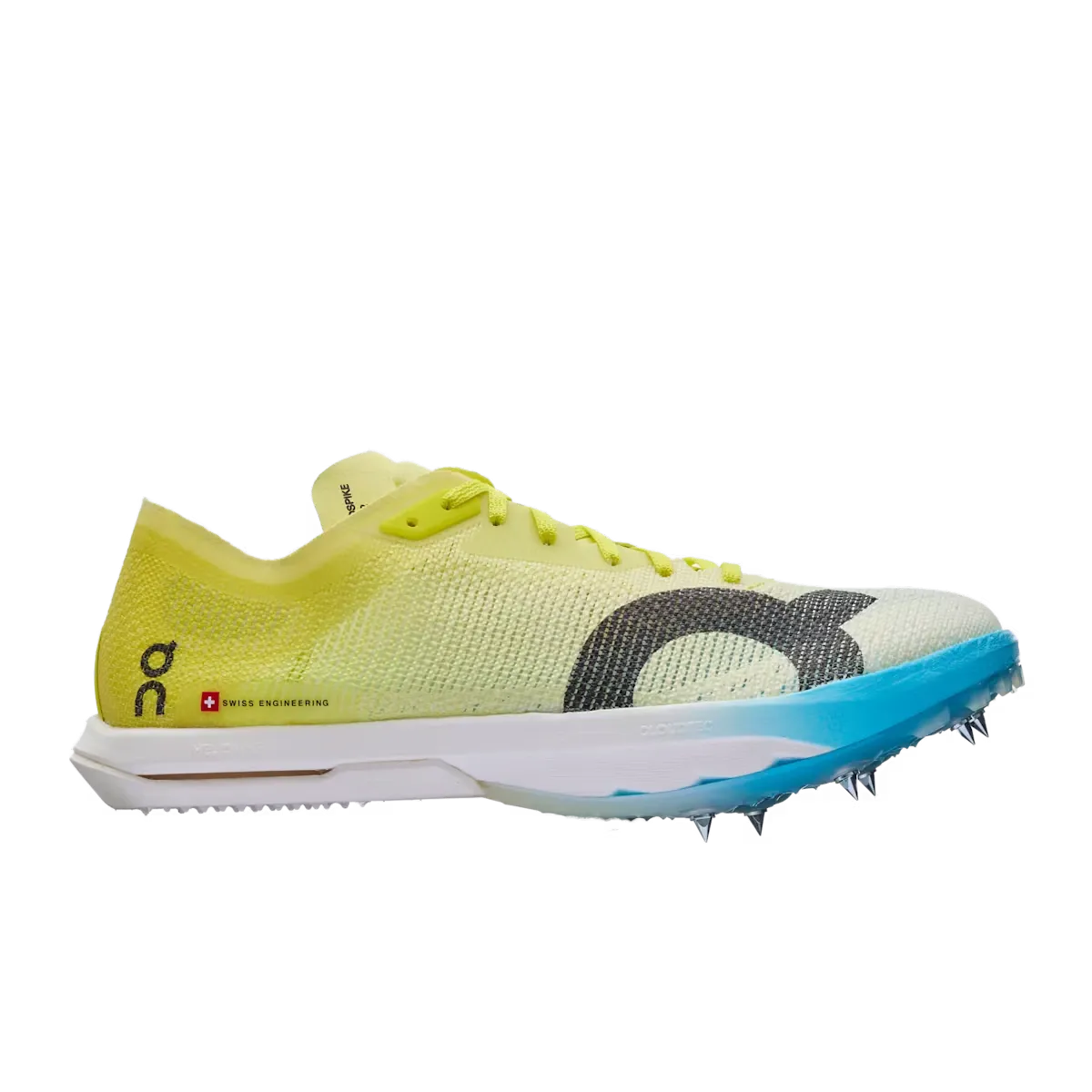 On Running Cloudspike Citius 2 Limelight | White