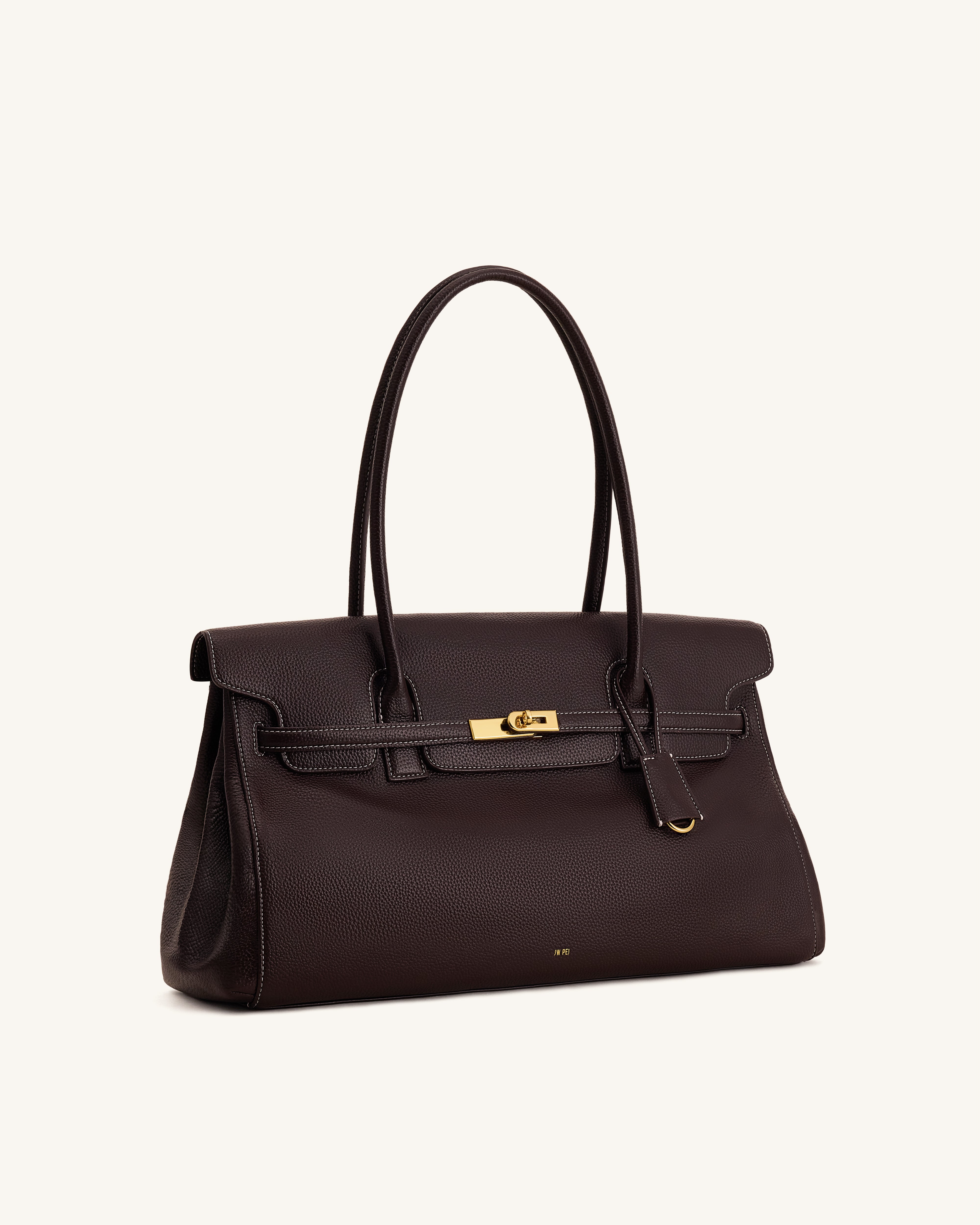 Yara Large Shoulder Bag - Black