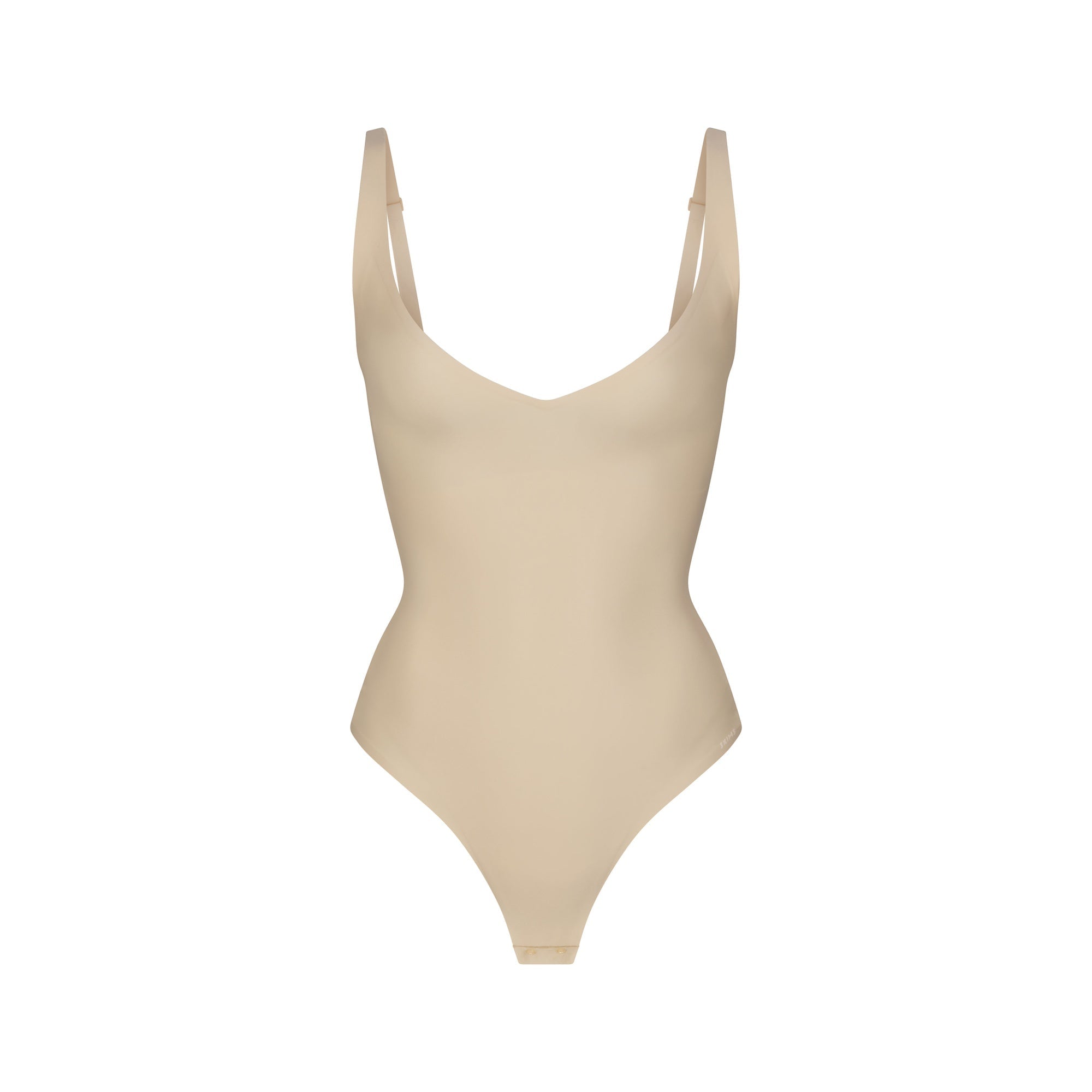 Skims Body Core Sculpt Plunge Thong Bodysuit