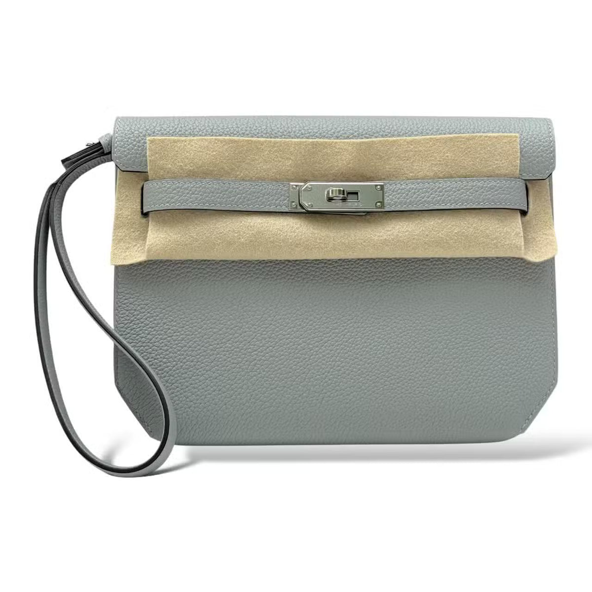 Hermes Kelly Depeche Bleu Glacier Togo PHW