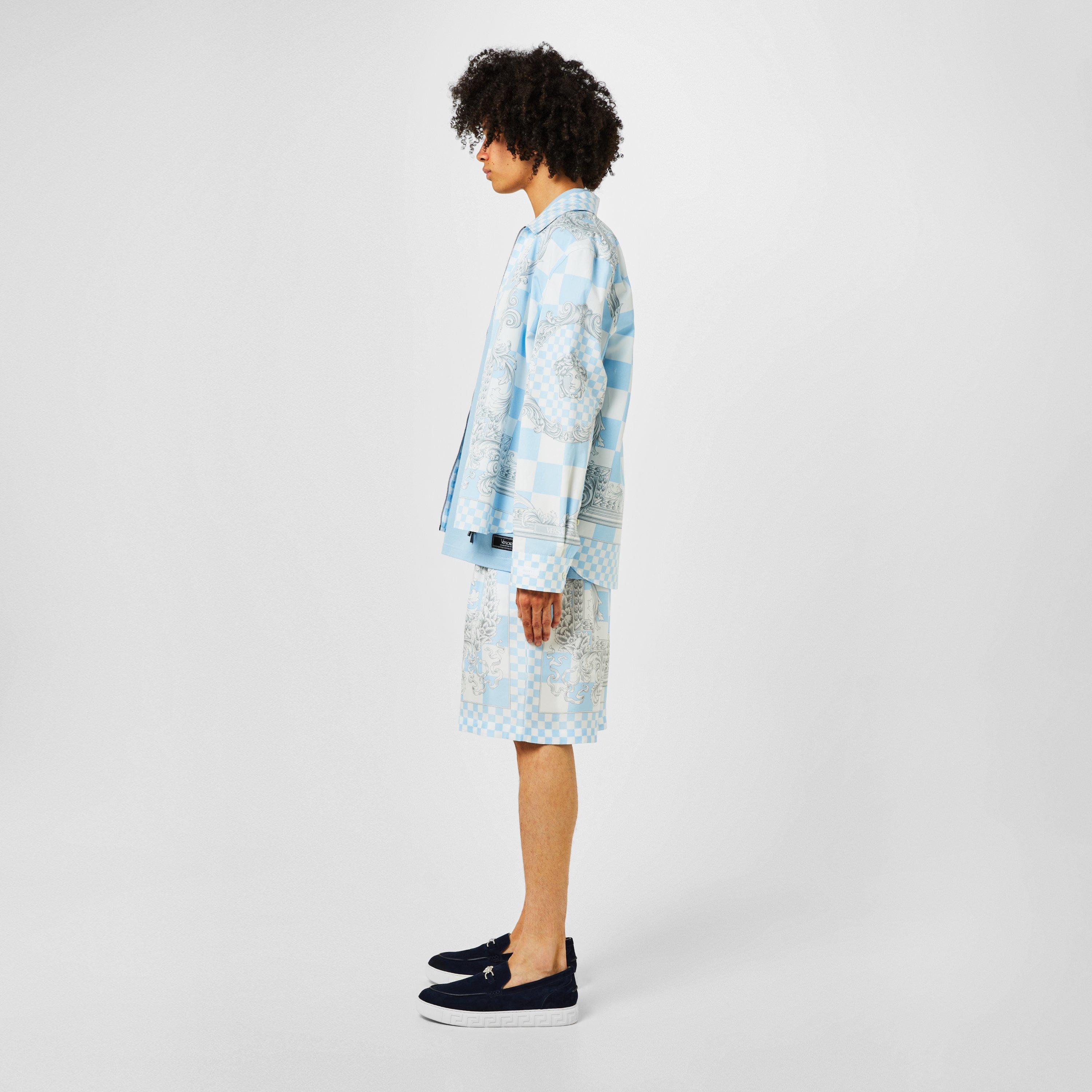 Suede Medusa Loafers