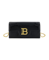 Striped Patent Leather B-Buzz Wallet