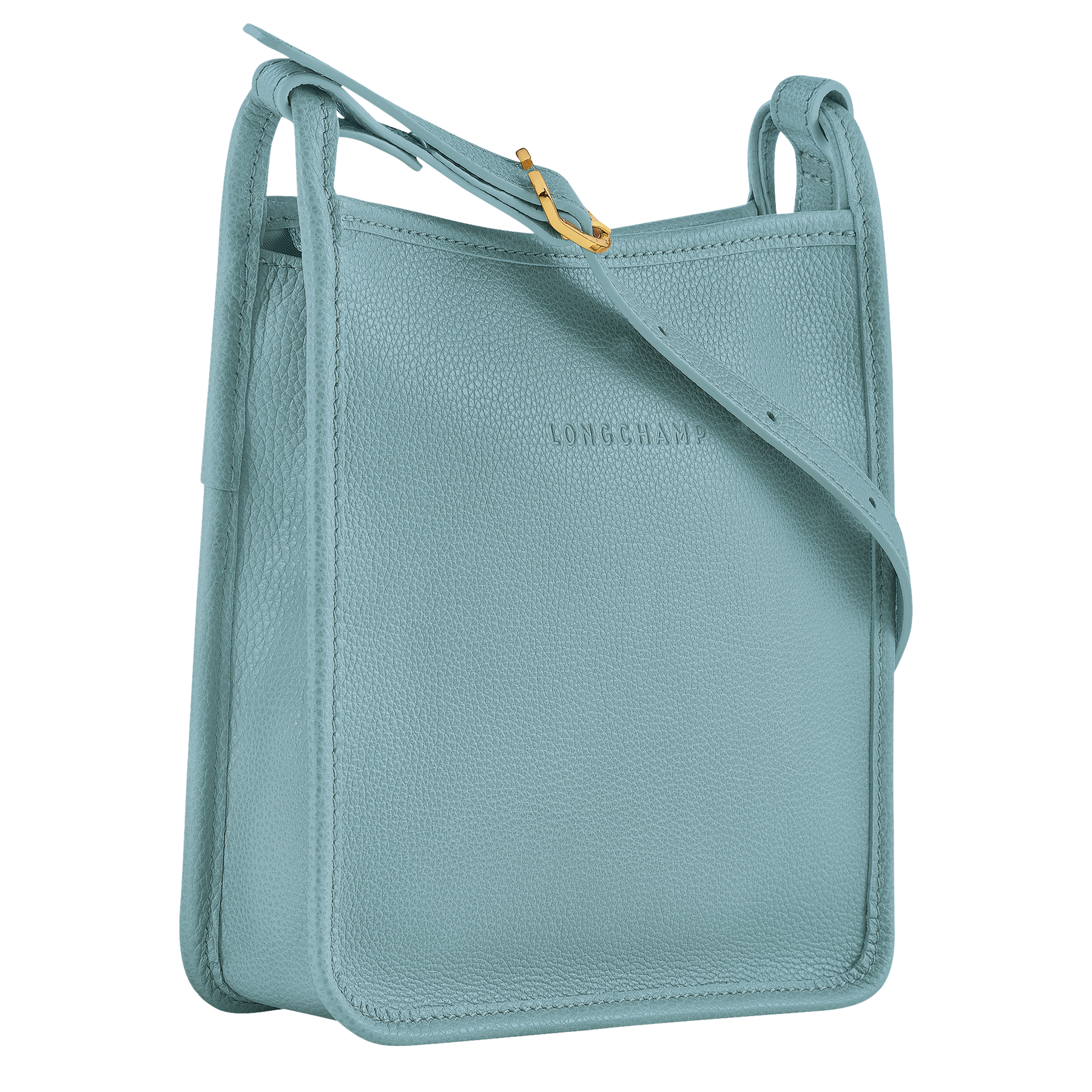 Le Foulonné S Crossbody bag Eucalyptus - Leather