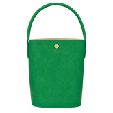 Épure S Bucket bag Green - Leather
