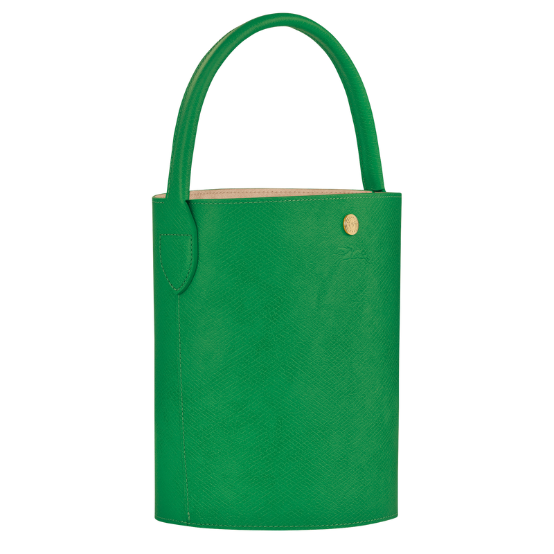 Épure S Bucket bag Green - Leather