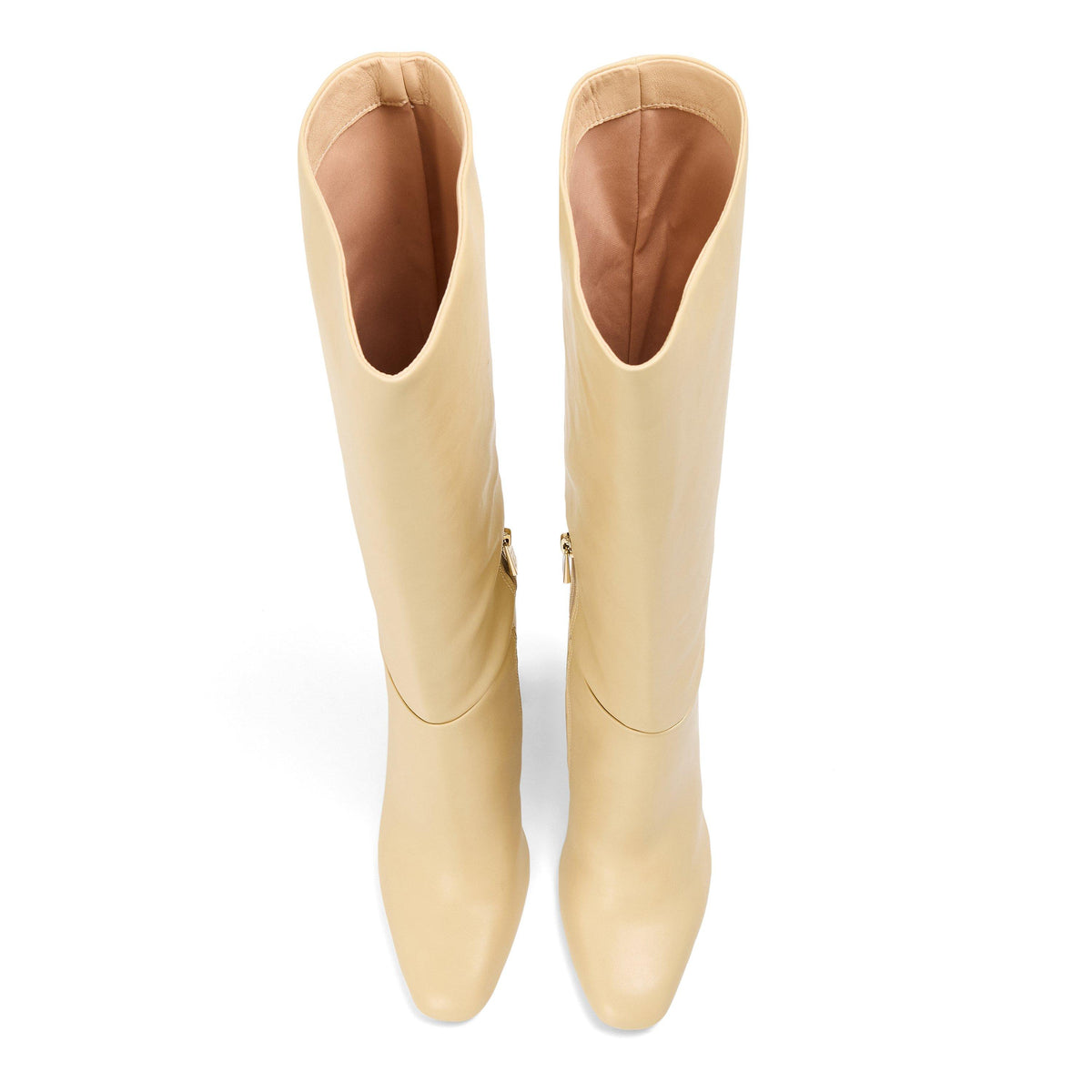 Ally Knee High Heeled Boot Slippers
