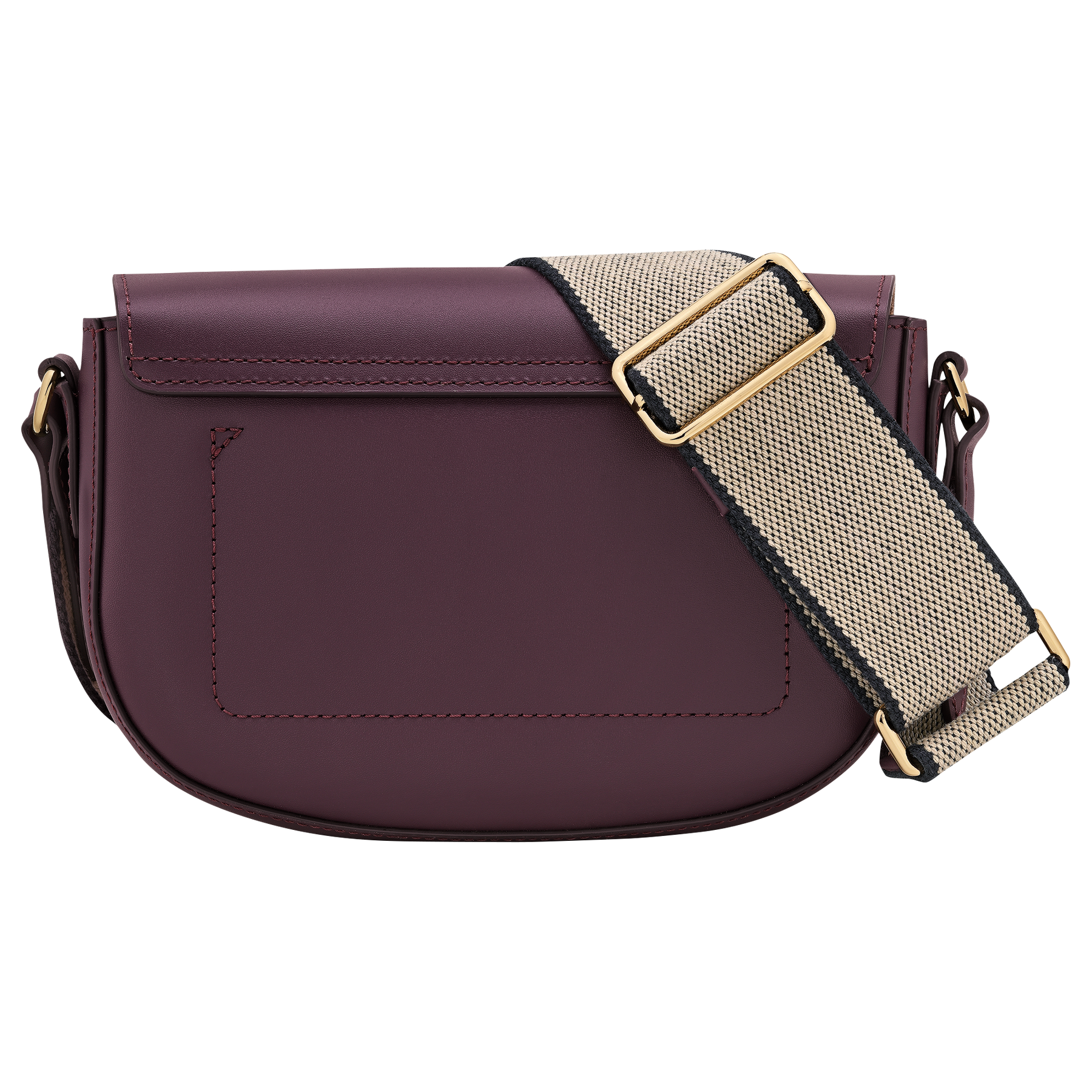 Épure S Crossbody bag Eggplant - Leather