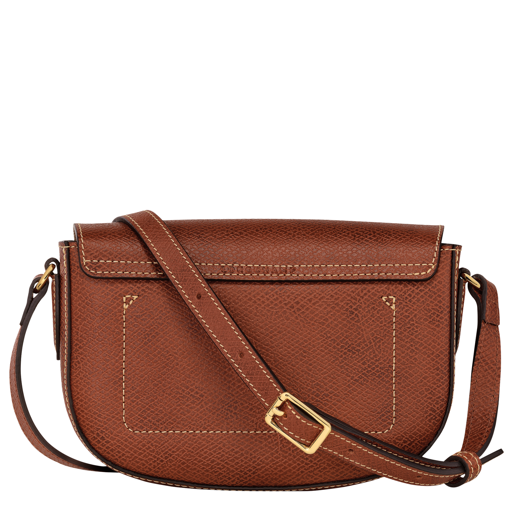 Épure S Crossbody bag Brown - Leather