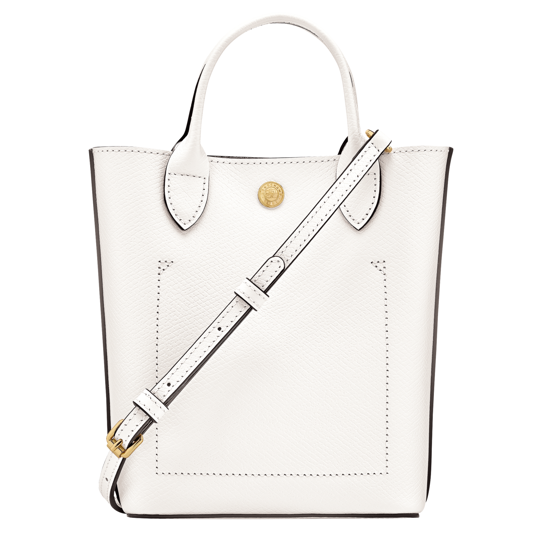 Épure XS Tote bag White - Leather