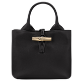 Le Roseau XS Handbag Black - Leather