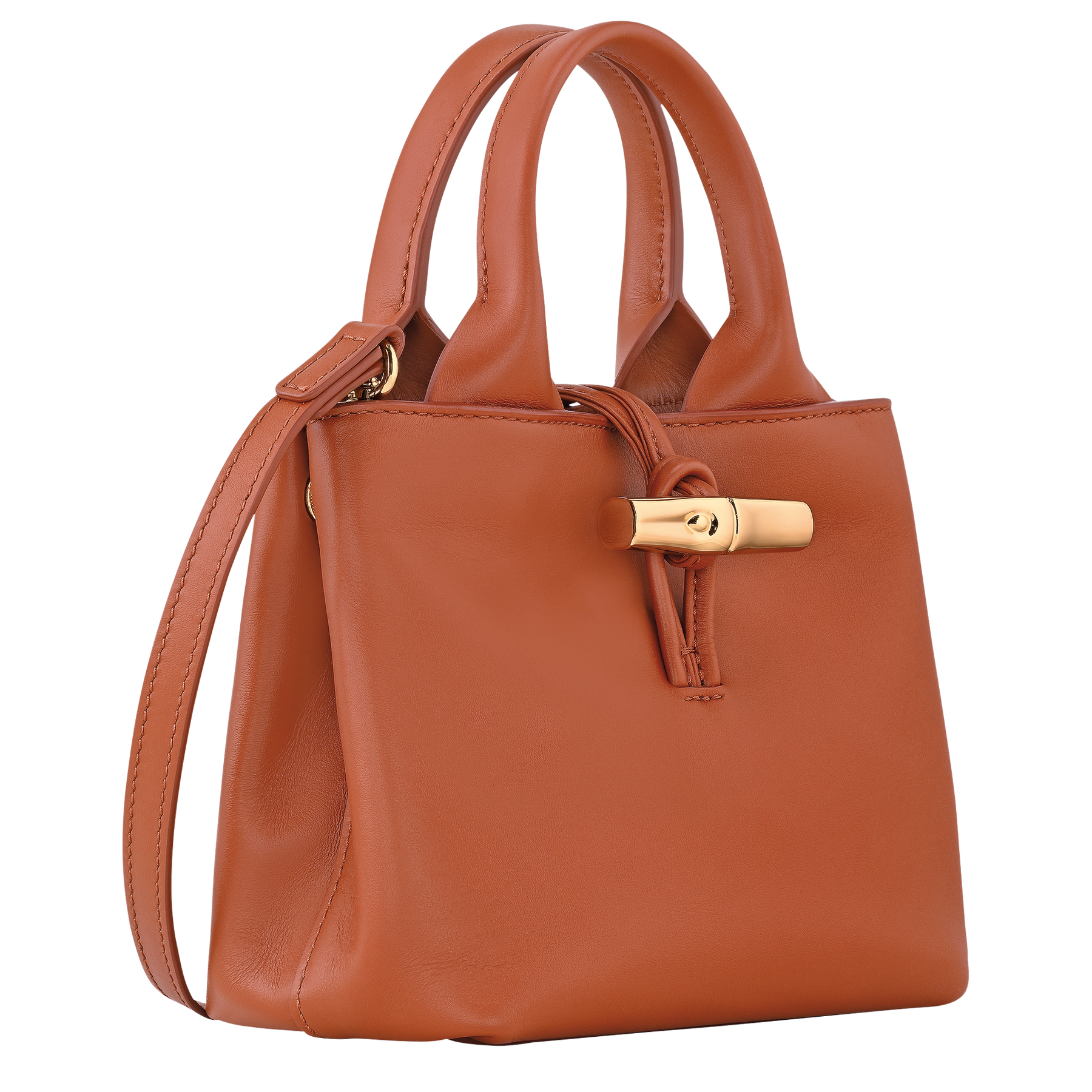 Le Roseau XS Handbag Bark - Leather