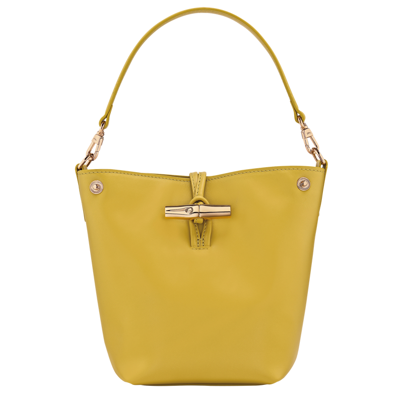 Le Roseau XS Bucket bag Ginger - Leather