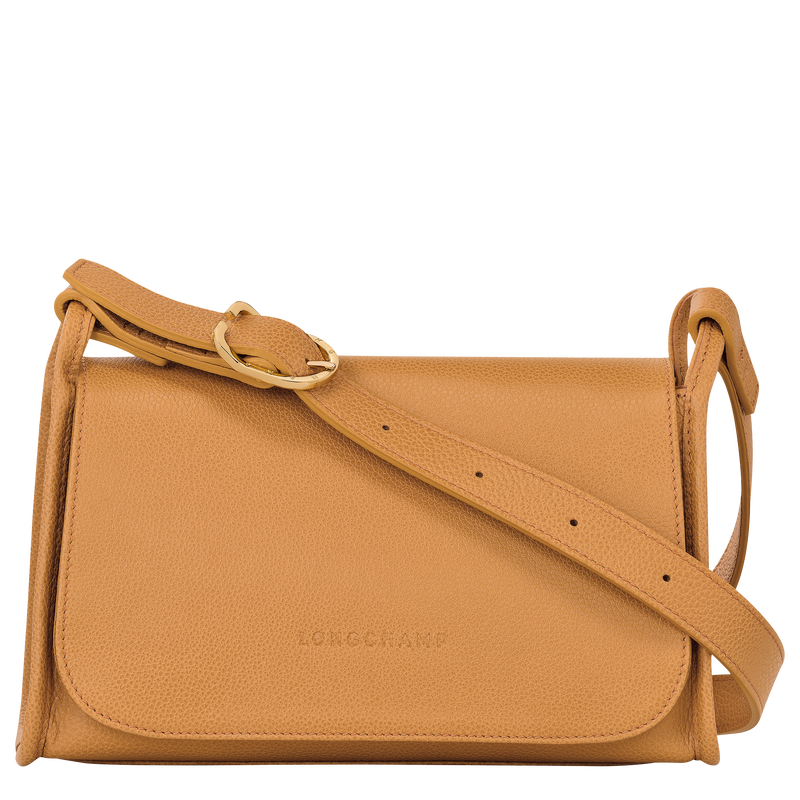 Le Foulonné M Crossbody bag Walnut - Leather