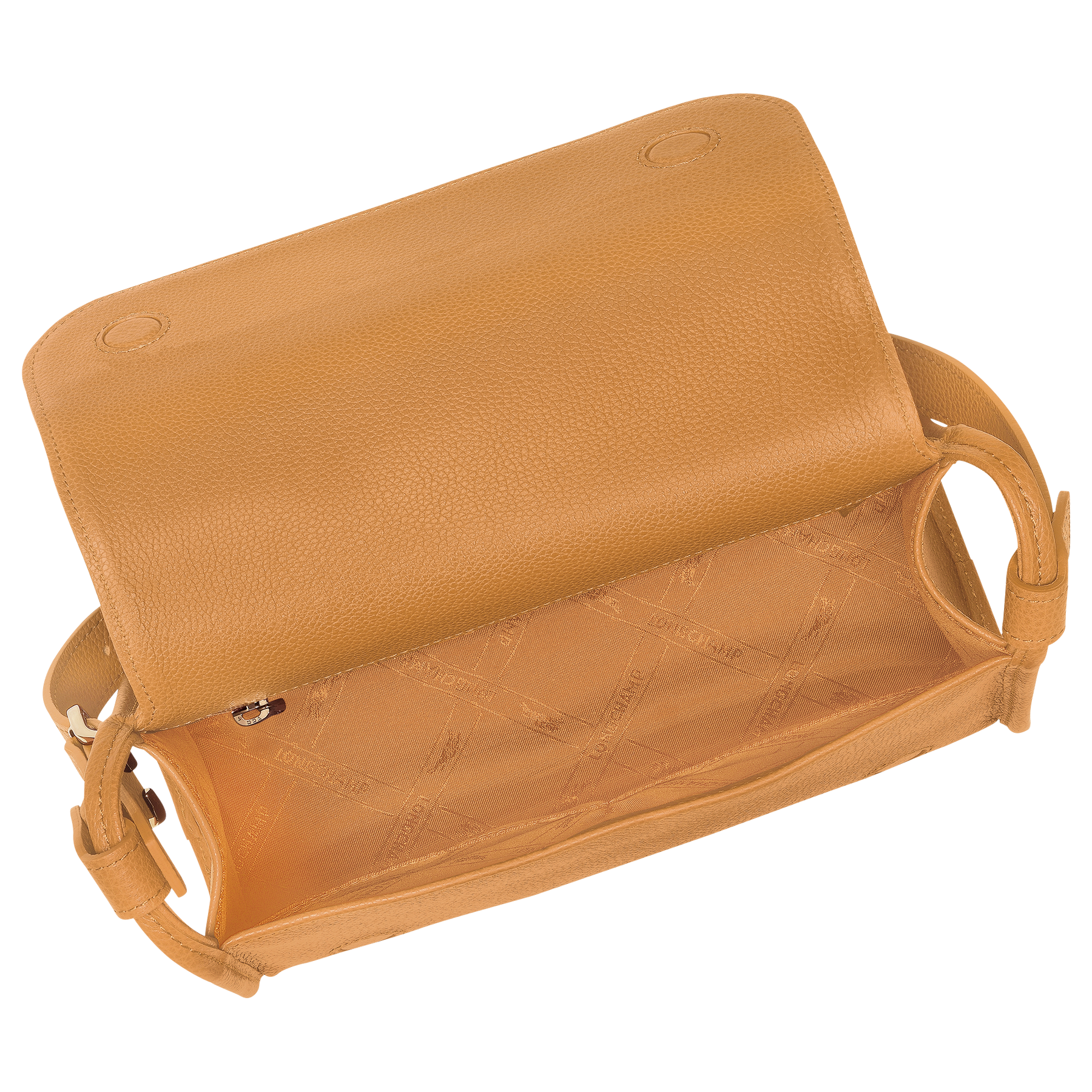Le Foulonné M Crossbody bag Walnut - Leather