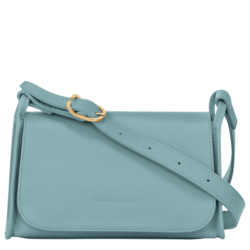 Le Foulonné M Crossbody bag Eucalyptus - Leather