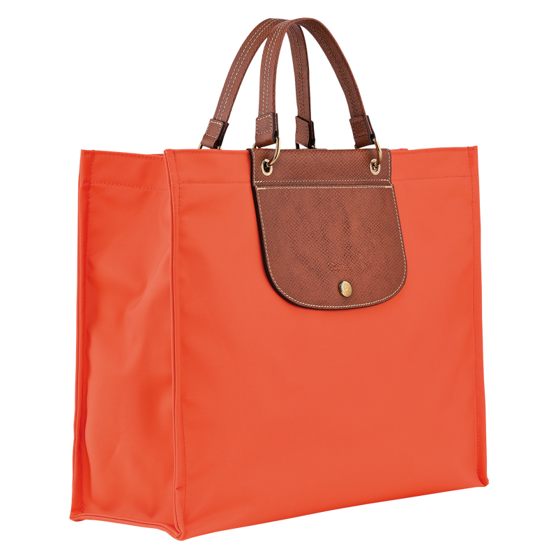 Cabas Longchamp L Tote Bag Carrot - Canvas
