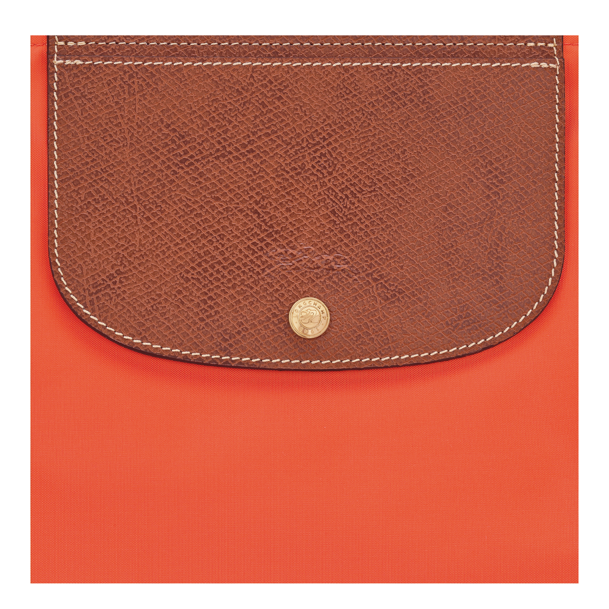 Cabas Longchamp L Tote Bag Carrot - Canvas