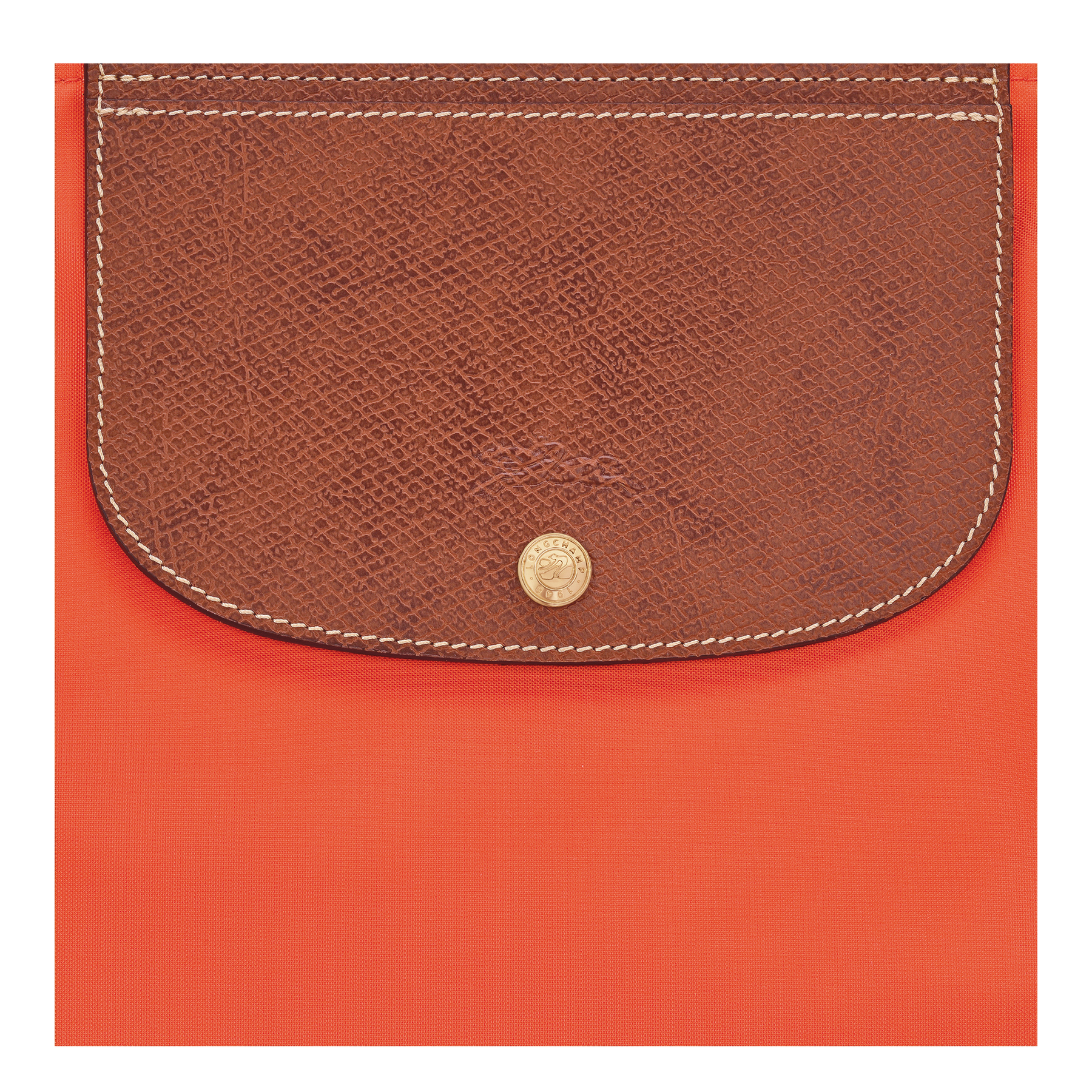 Cabas Longchamp L Tote Bag Carrot - Canvas