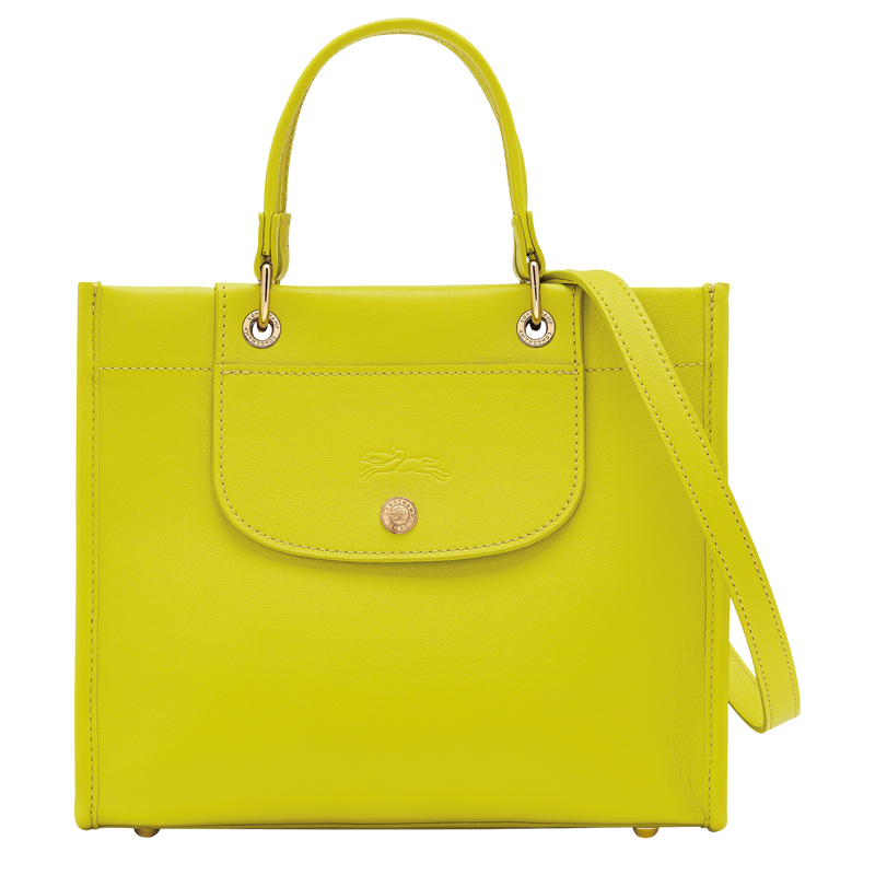 Cabas Longchamp S Handbag Kiwi Green - Leather