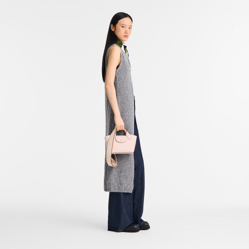 Épure XS Tote bag Petal Pink - Leather