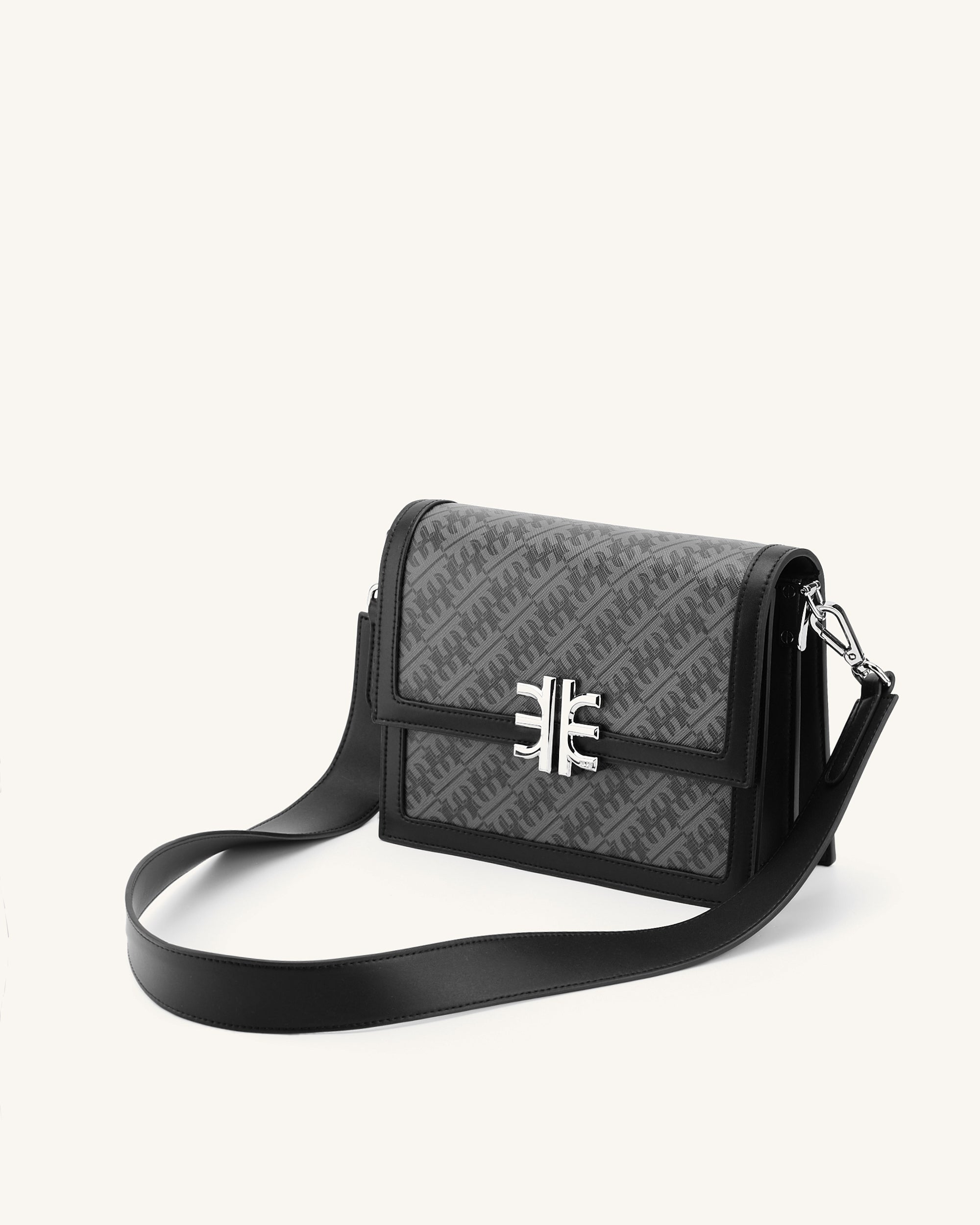 FEI Mini Flap Crossbody - Brown