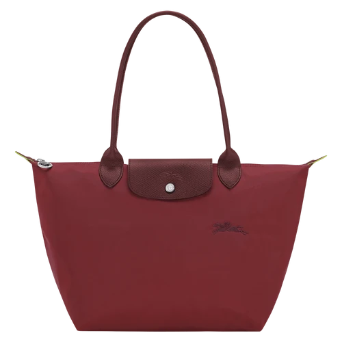 Longchamp Le Pliage Green M Tote bag Pomegranate