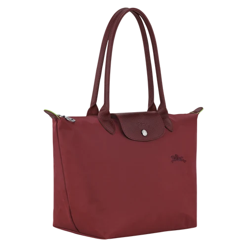 Longchamp Le Pliage Green M Tote bag Pomegranate
