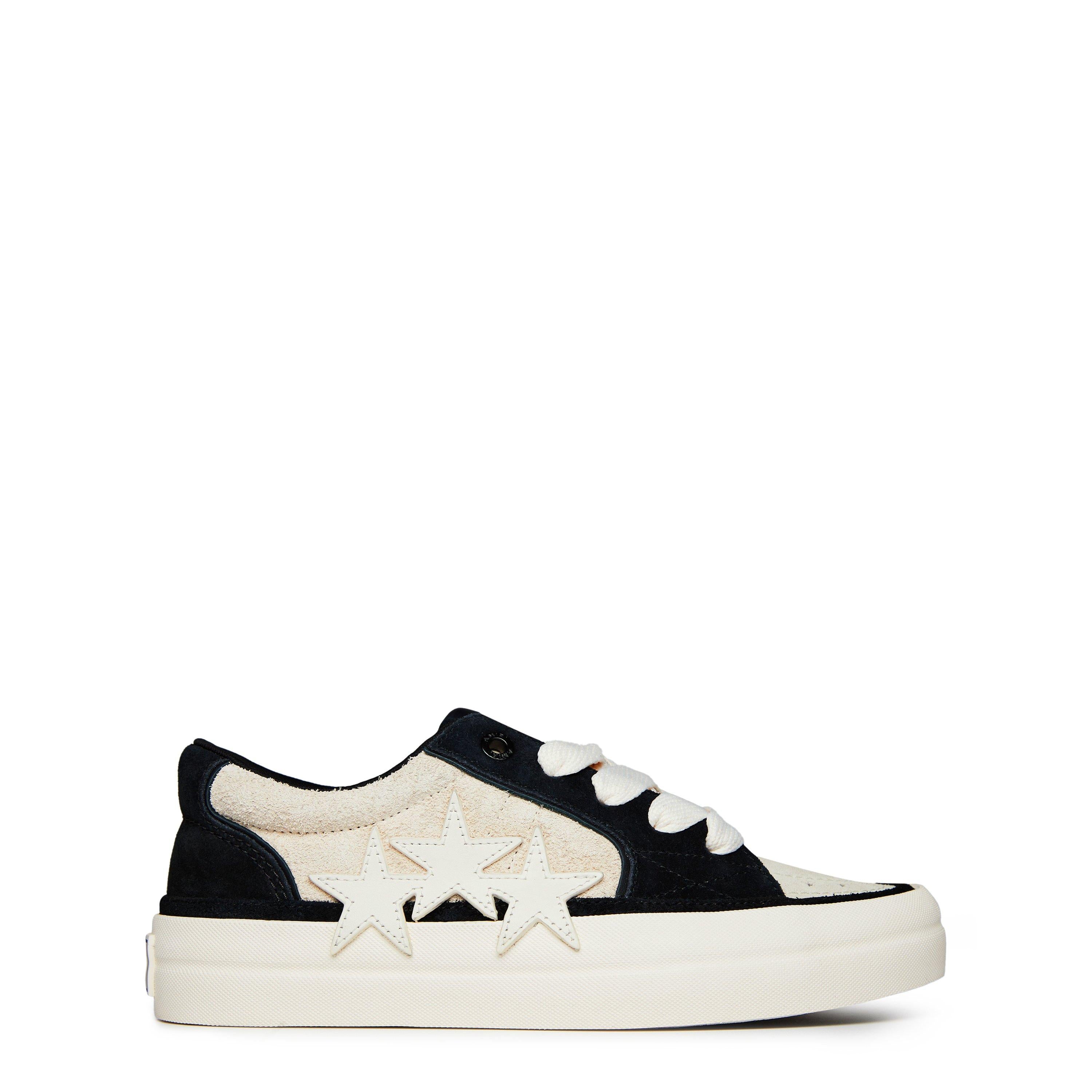 Men's Sunset Star Embroidered Suede Low-Top Trainers