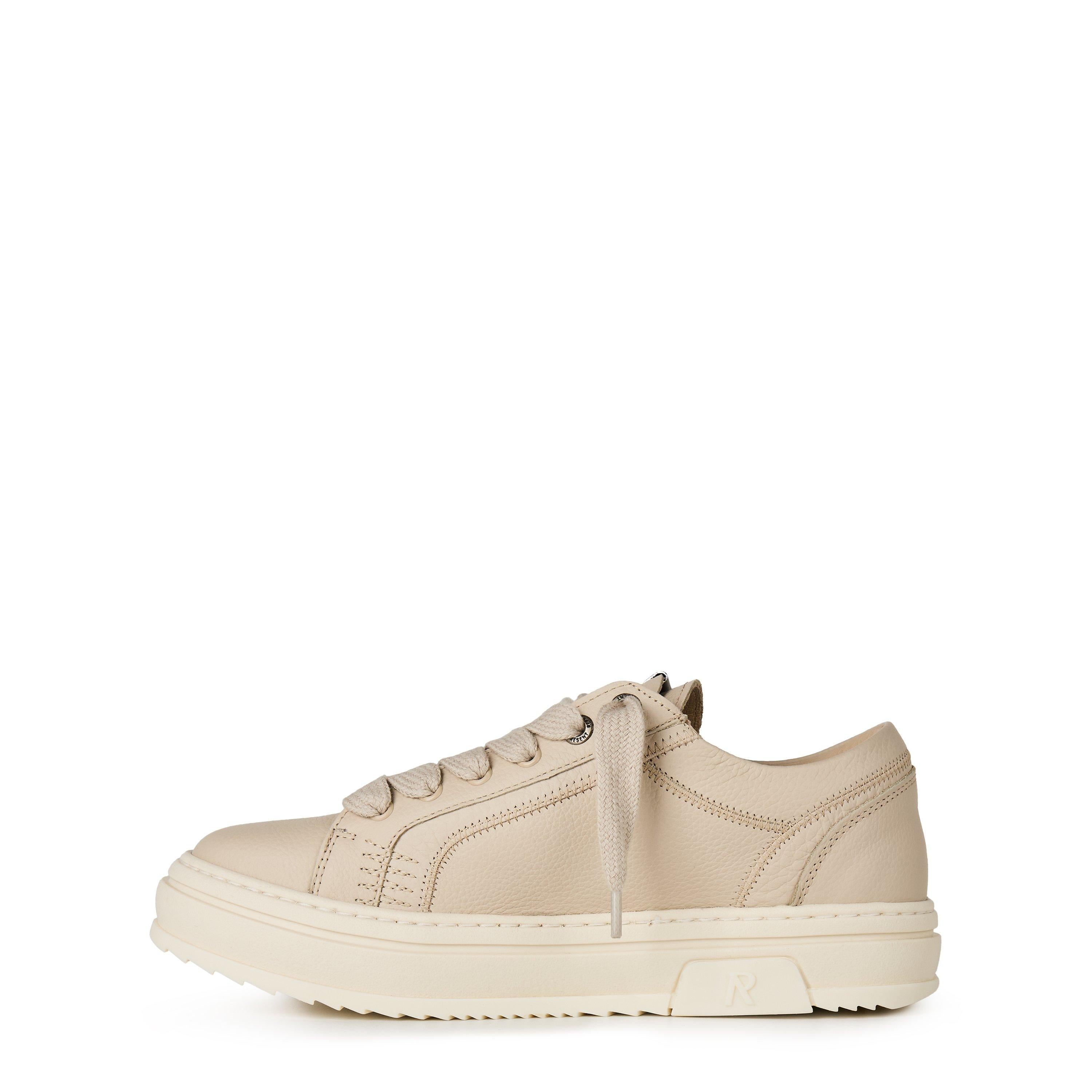 Men's Tumble Mix Grain Leather Trainers