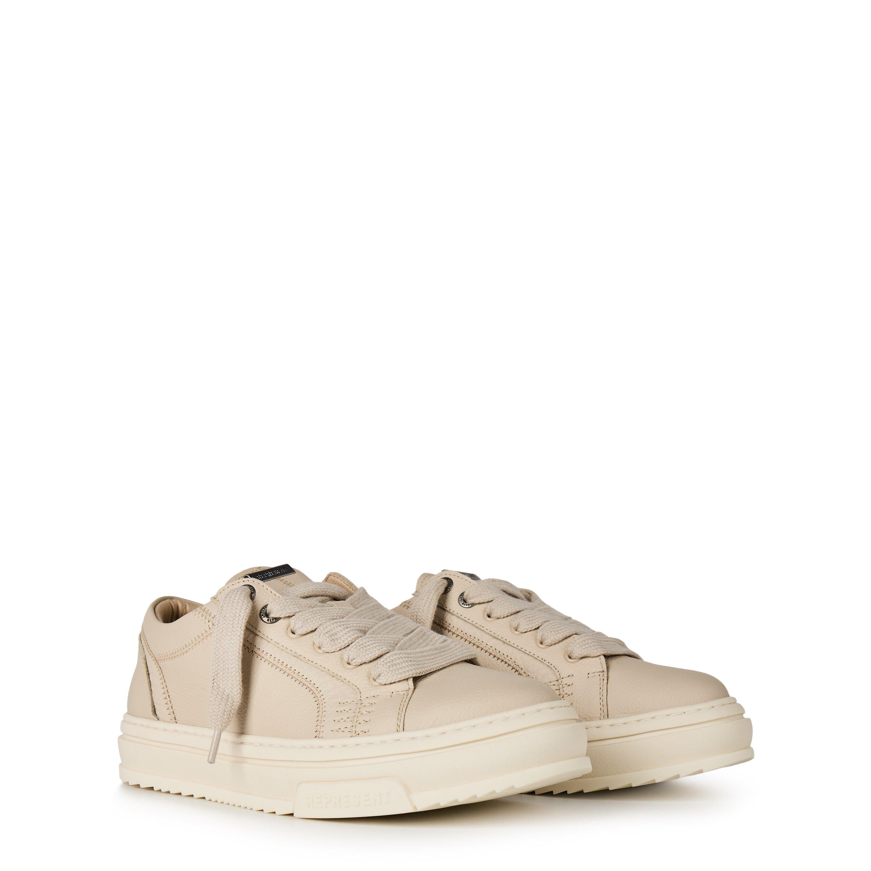 Men's Tumble Mix Grain Leather Trainers
