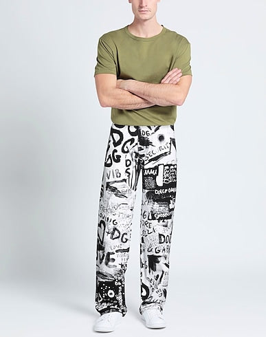 DOLCE&GABBANA DENIM TROUSERS