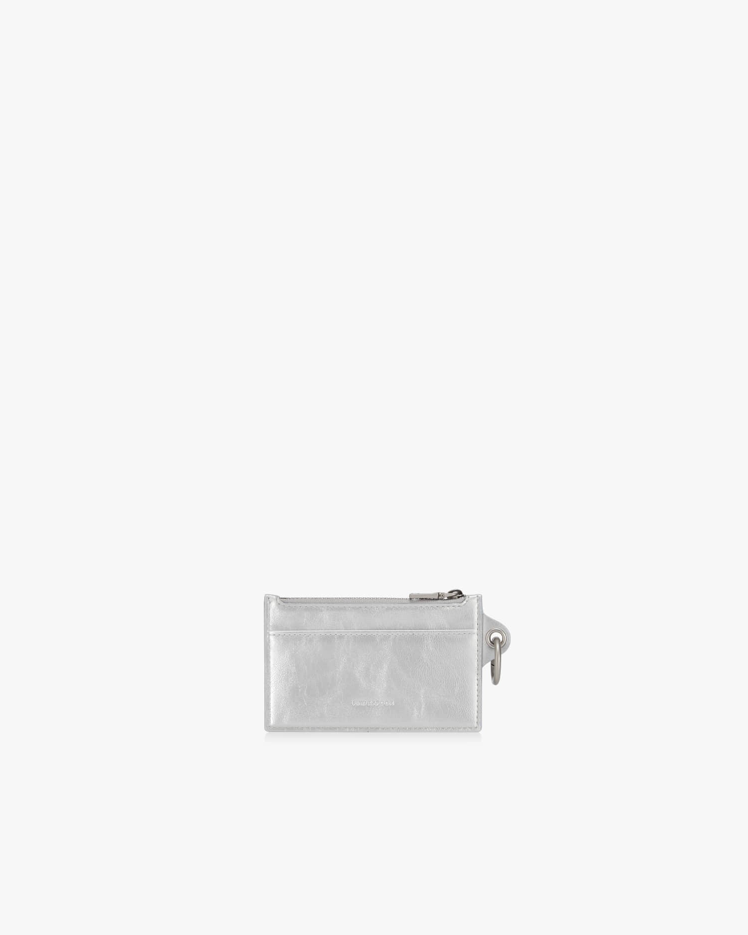 STUD CARD WALLET - SILVER