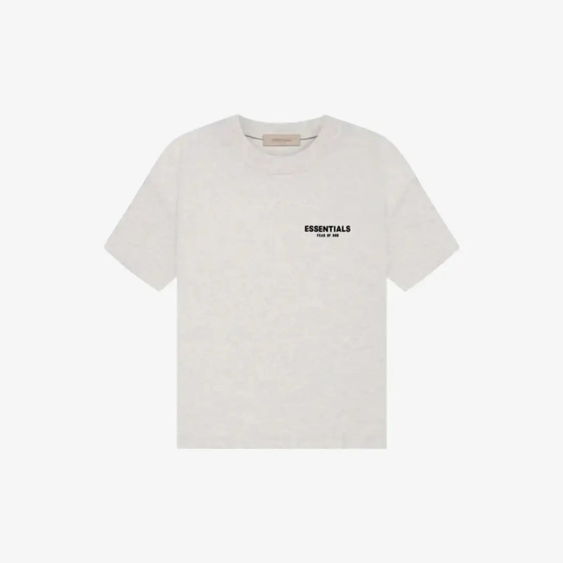 Essentials FEAR OF GOD ESSENTIALS T-SHIRT (SS22) LIGHT OATMEAL - Size: XS T-Shirts | Shop From The Mirage