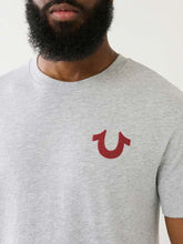 FLOCKED BRANDED LOGO TEE